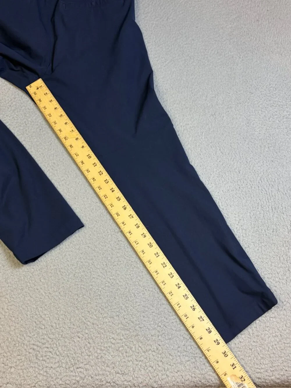 Lululemon Commission Pants Mens 32x30 Blue Performance Chino Stretch Pockets